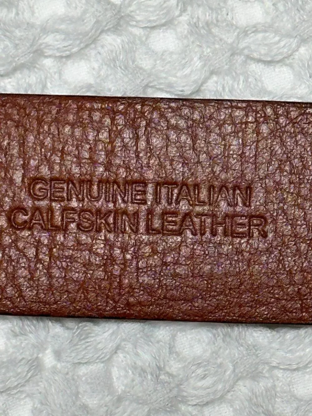 Johnston & Murphy Woven Leather Matching Shoes & Belt